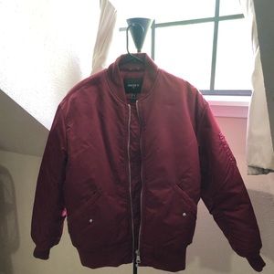 Burgundy Jacket